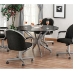 Dining Room Chairs with Casters