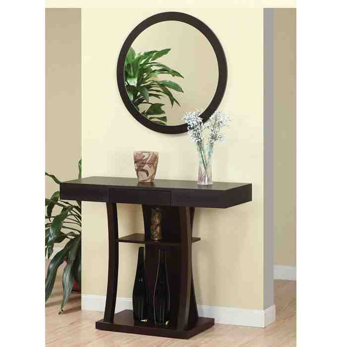 Entryway Table and Mirror