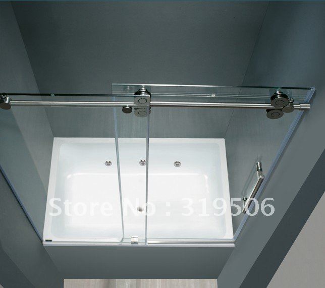 Frameless Sliding Glass Shower Door Hardware