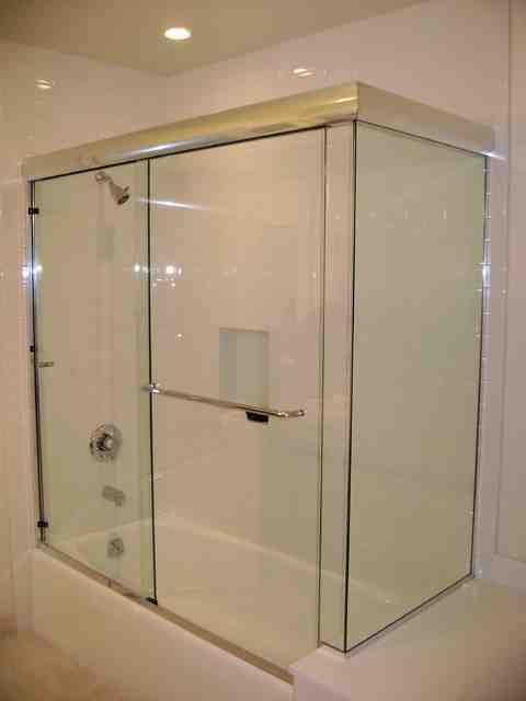 Frameless Sliding Glass Shower Doors for Bathtubs