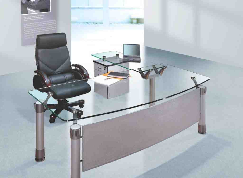Glass Office Desk Furniture