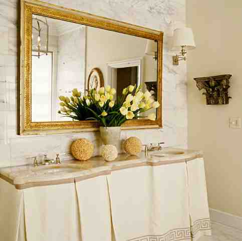 Gold Bathroom Mirror