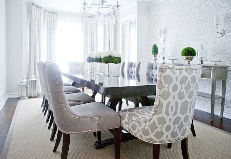 Gray Dining Room Chairs