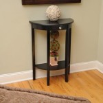 Half Moon Entryway Table