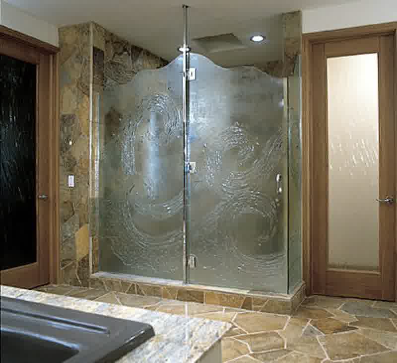 Heavy Glass Shower Door