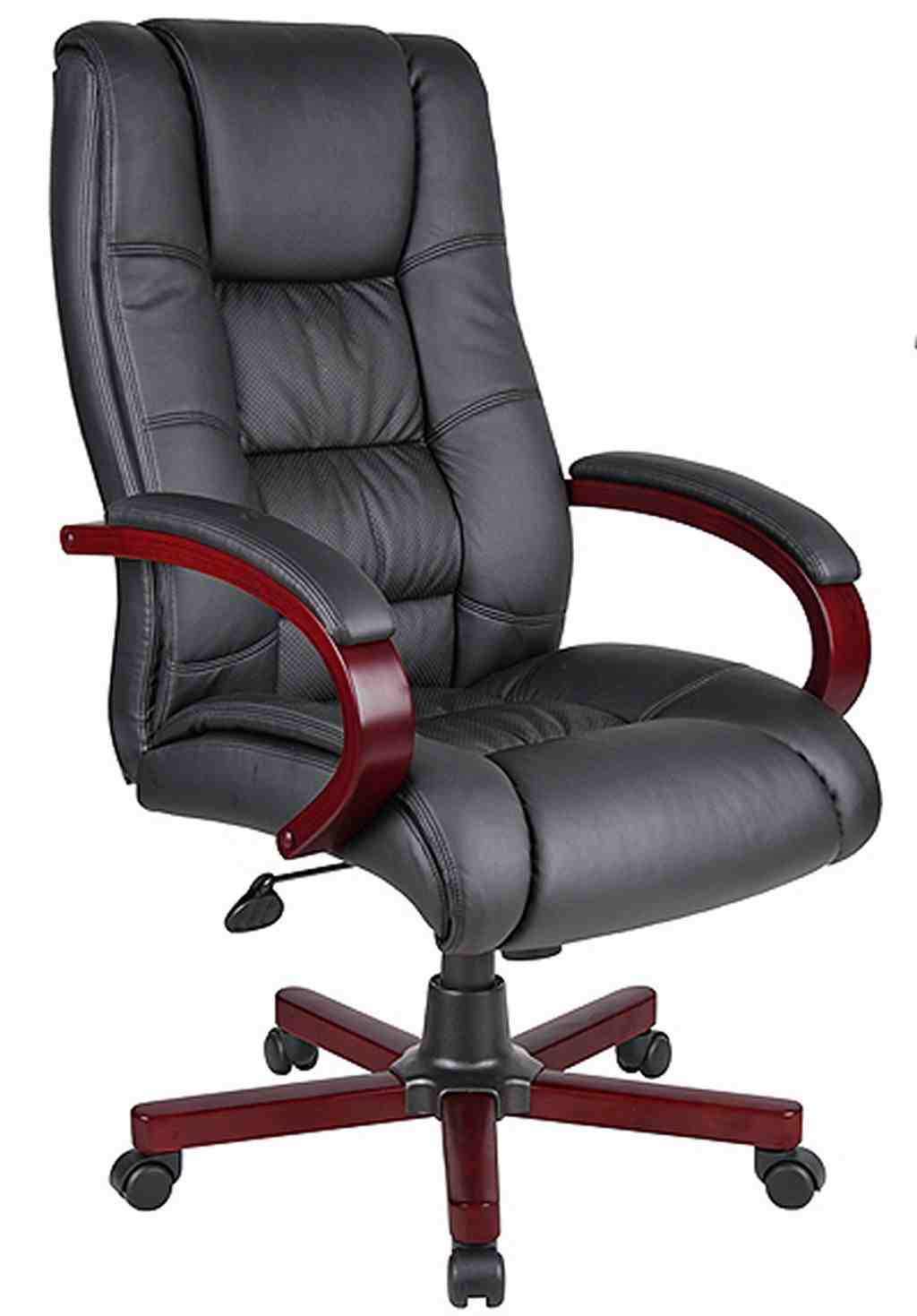 High Back Black Leather Executive Office Chair - Decor Ideas