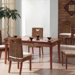 Indoor Wicker Dining Room Chairs