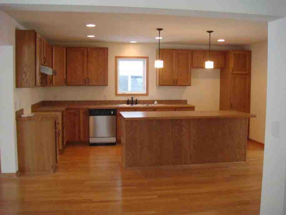 Laminate Wood Flooring in Kitchen
