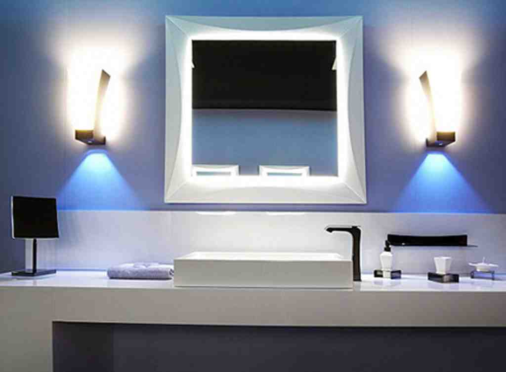 Modern Bathroom Mirrors with Lights