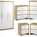 OAK and White Bedroom Furniture