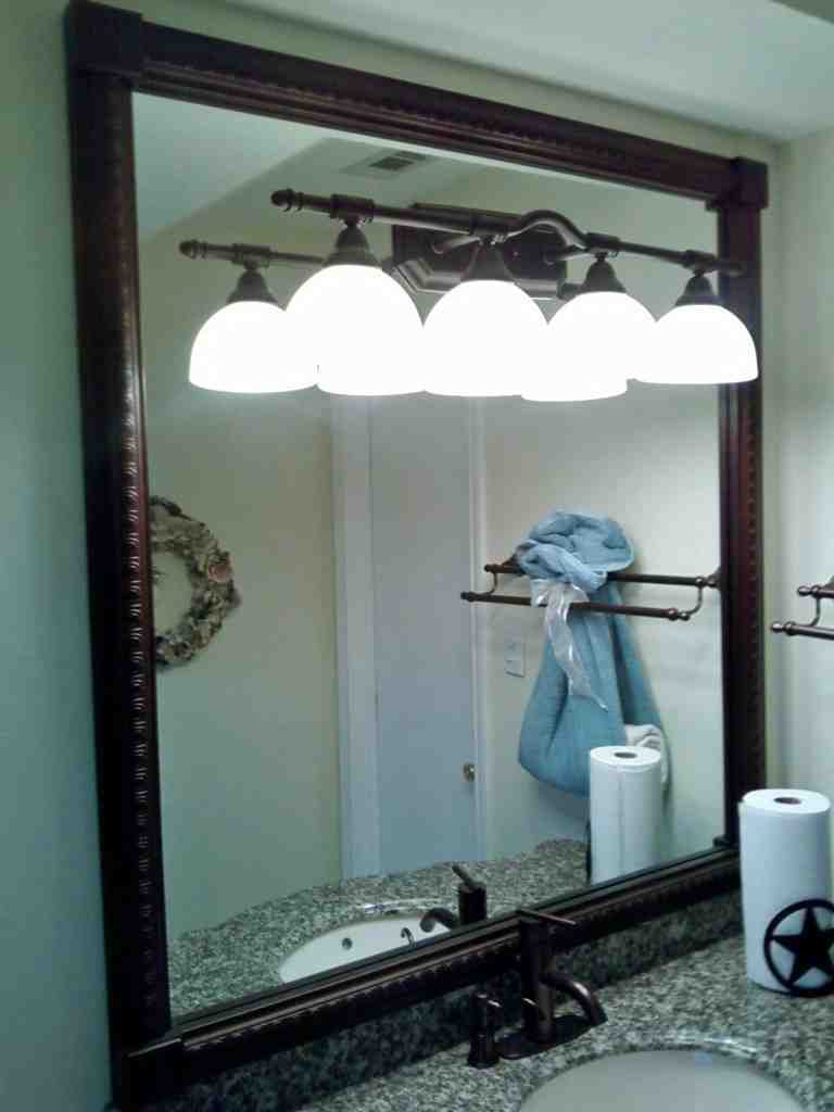 Oil Rubbed Bronze Bathroom Mirror