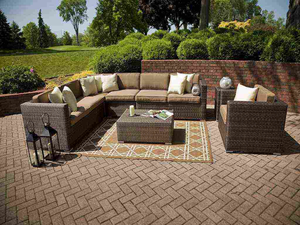 Outdoor Wicker Sectional Patio Furniture