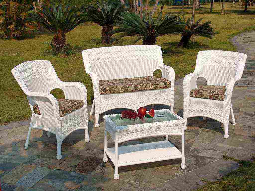 Plastic Wicker Outdoor Furniture