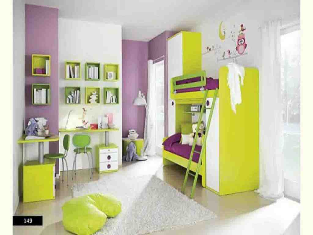 Purple and Green Bedroom Decorating Ideas