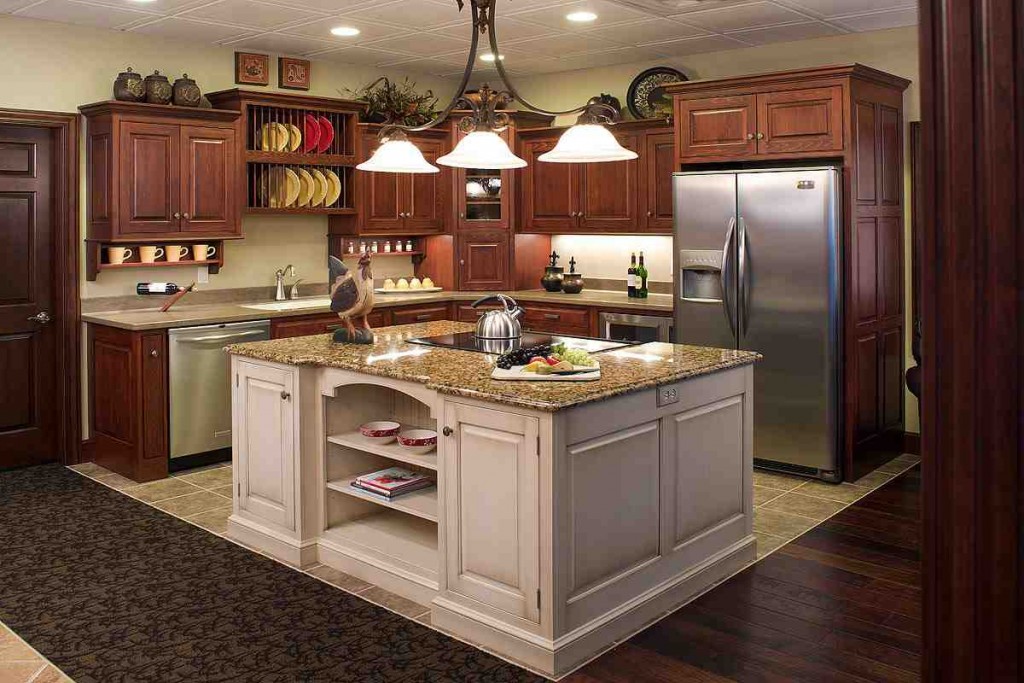 Open Kitchen Cabinets