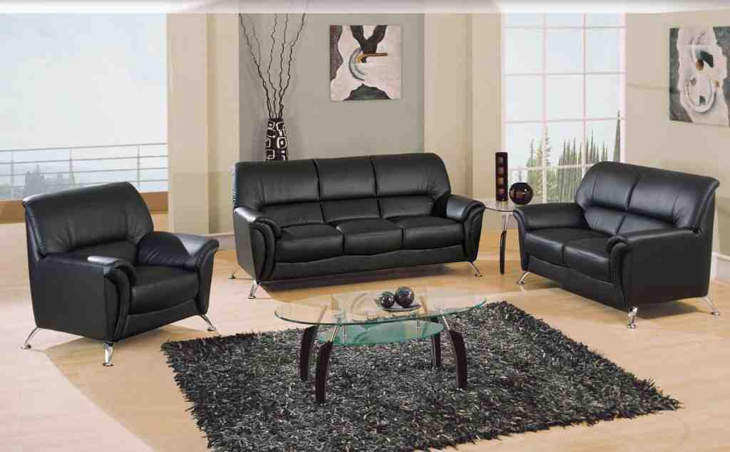 Black Living Room Set