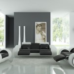 Black and White Living Room Sets