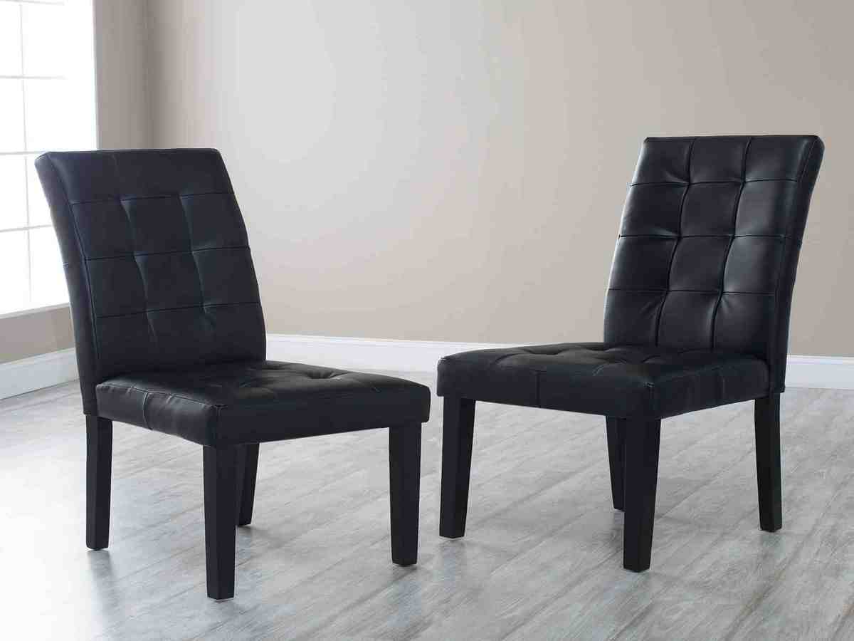 bonded leather dining room chairs