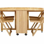 Folding Kitchen Table and Chairs