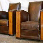 French Leather Club Chair