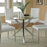 Glass Kitchen Table and Chairs