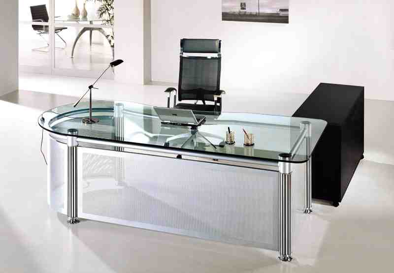 Glass Office Table
