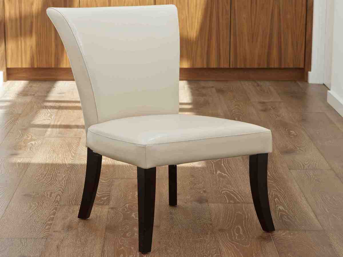 Dining Room Chairs Set Of Four Leather Ivory