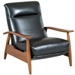 Leather Club Chair Recliner