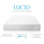 Lucid 10 Memory Foam Mattress