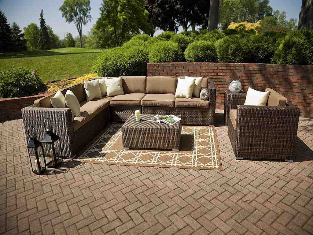 Outdoor Resin Wicker Sectional Patio Furniture