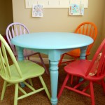 Painting Kitchen Table and Chairs