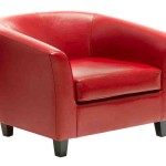 Red Leather Club Chair