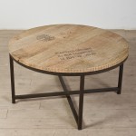 Round Coffee Table And End Tables