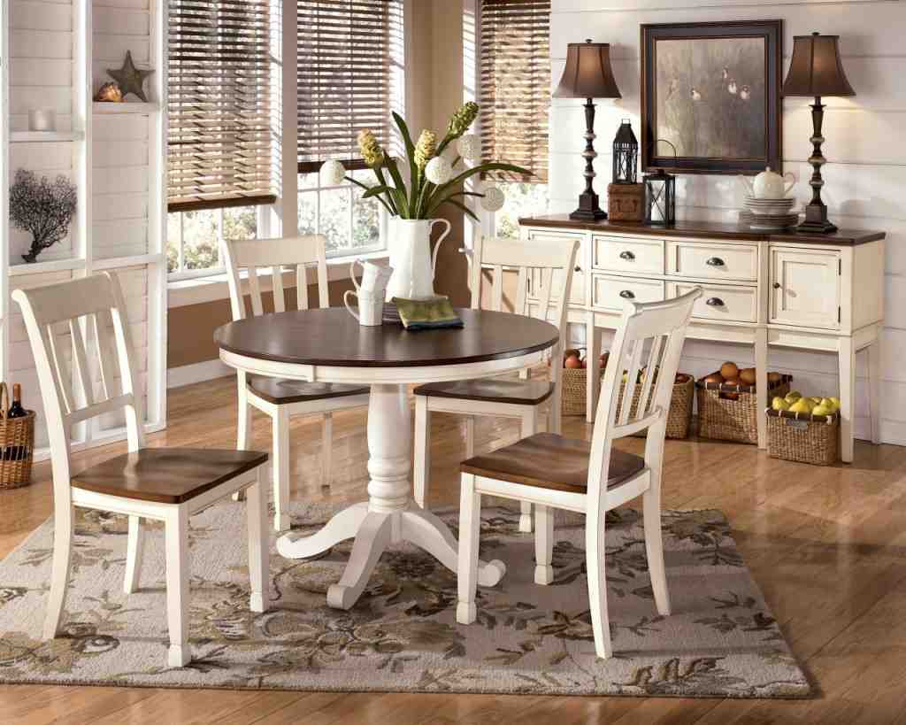 Round Kitchen Table and Chair Sets