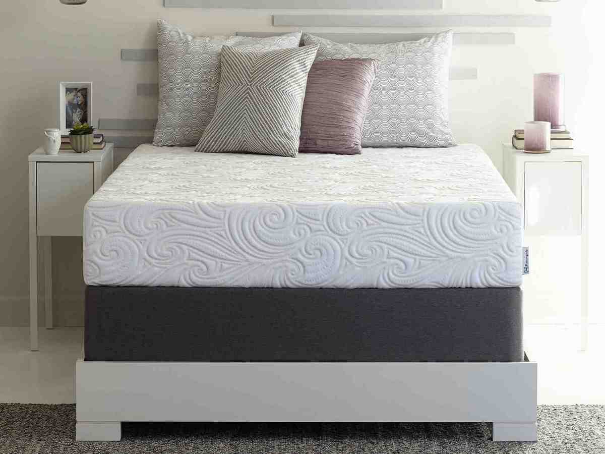 sealy repose pillowtop memory foam single mattress
