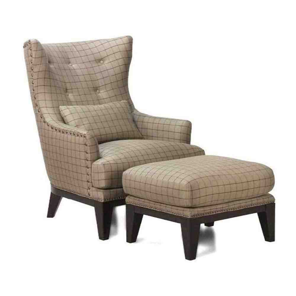 Accent Chair With Ottoman 