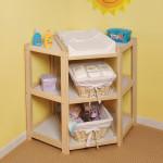 Corner Baby Changing Table
