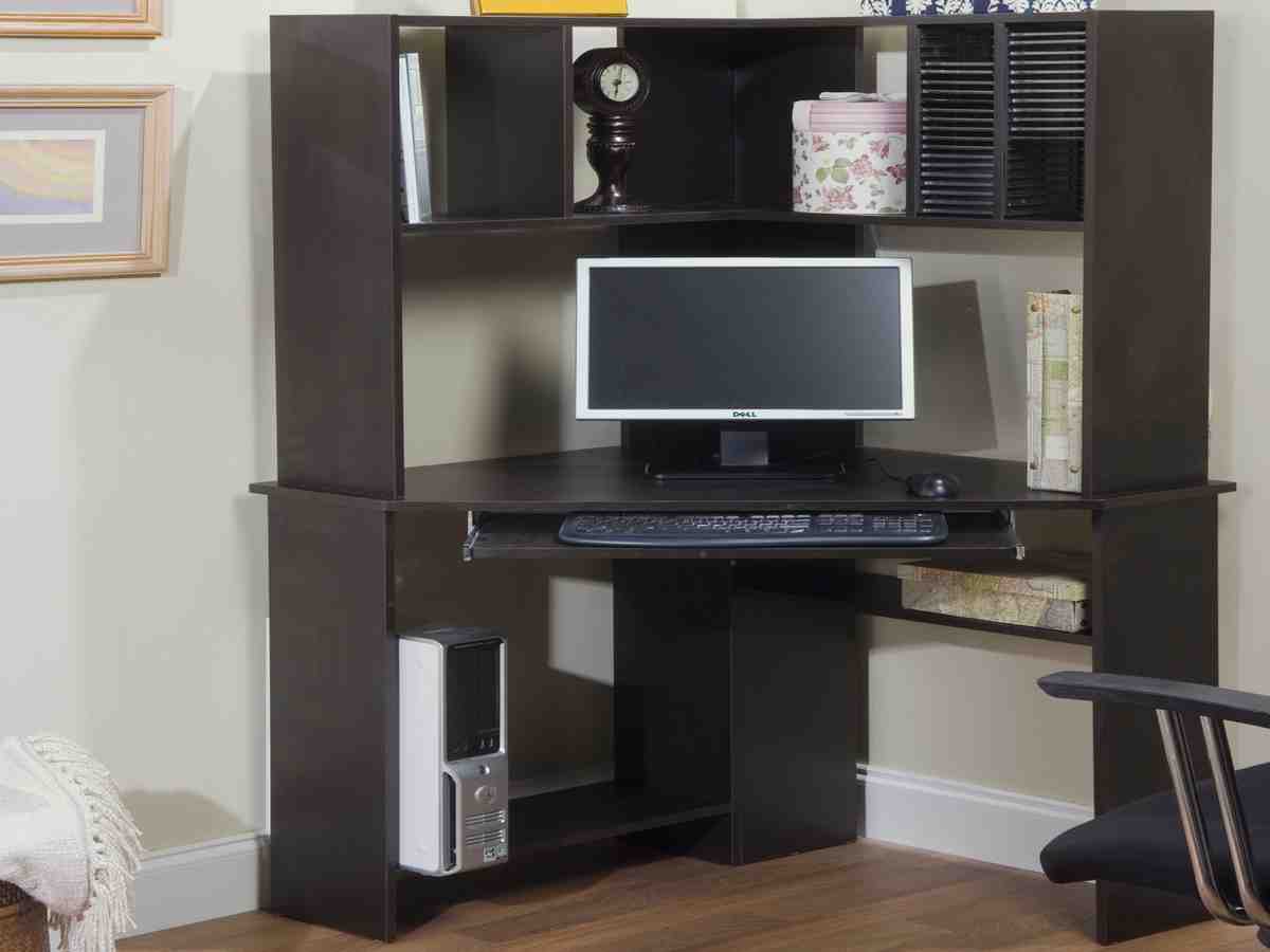 Morgan Corner Computer Desk And Hutch - Decor Ideas