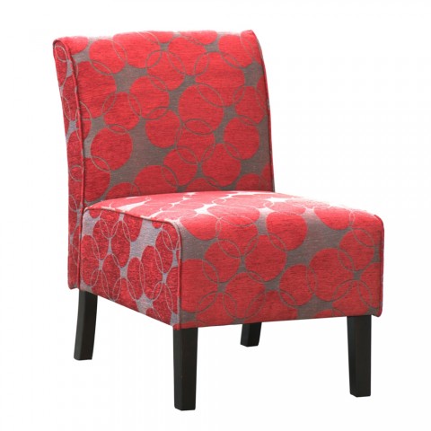 Red Accent Chairs With Arms