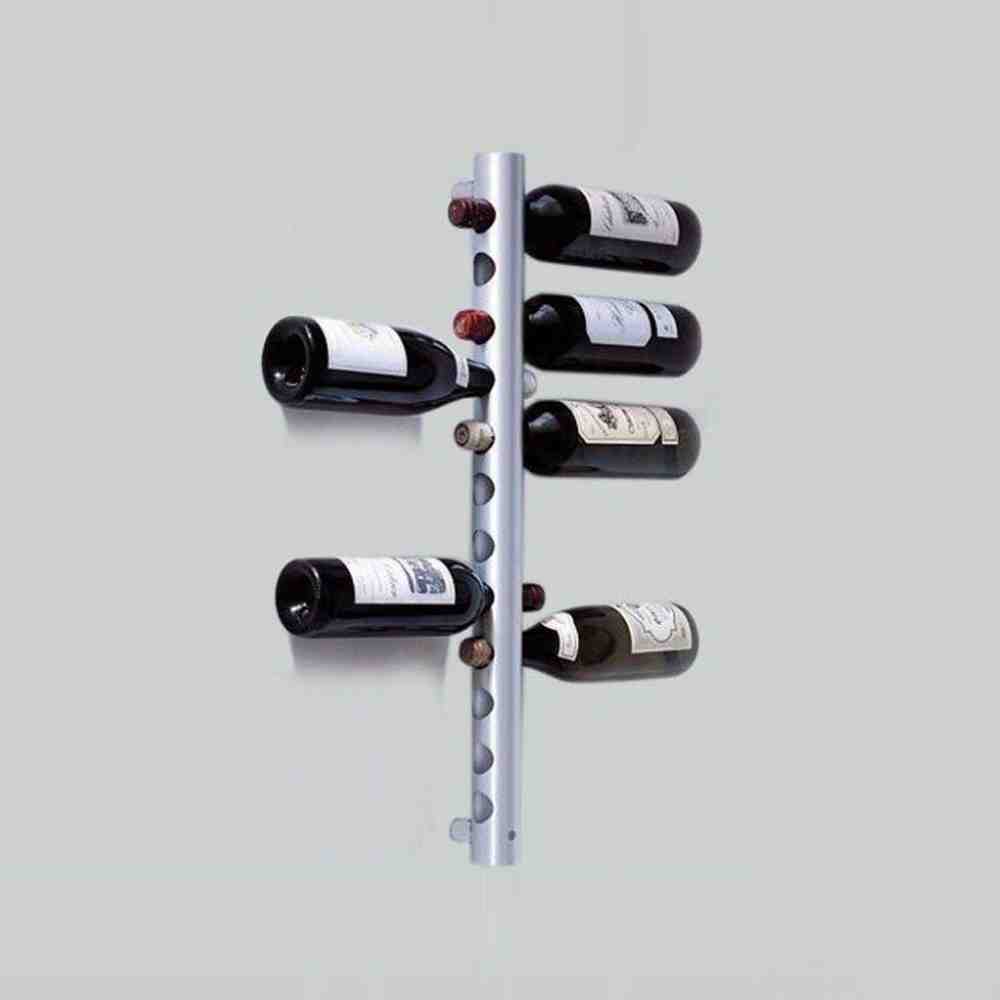 Wall Mounted Wine Rack With Glass Holder - Decor Ideas