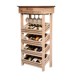 Wine Rack Wall Cabinet