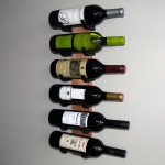 Wooden Wall Wine Rack