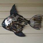 Metal Fish Wall Decor
