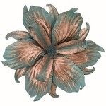 Metal Flower Wall Decor