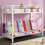 Twin Over Futon Bunk Bed With Mattress