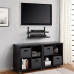 Corner Tv Wall Mount With Shelves