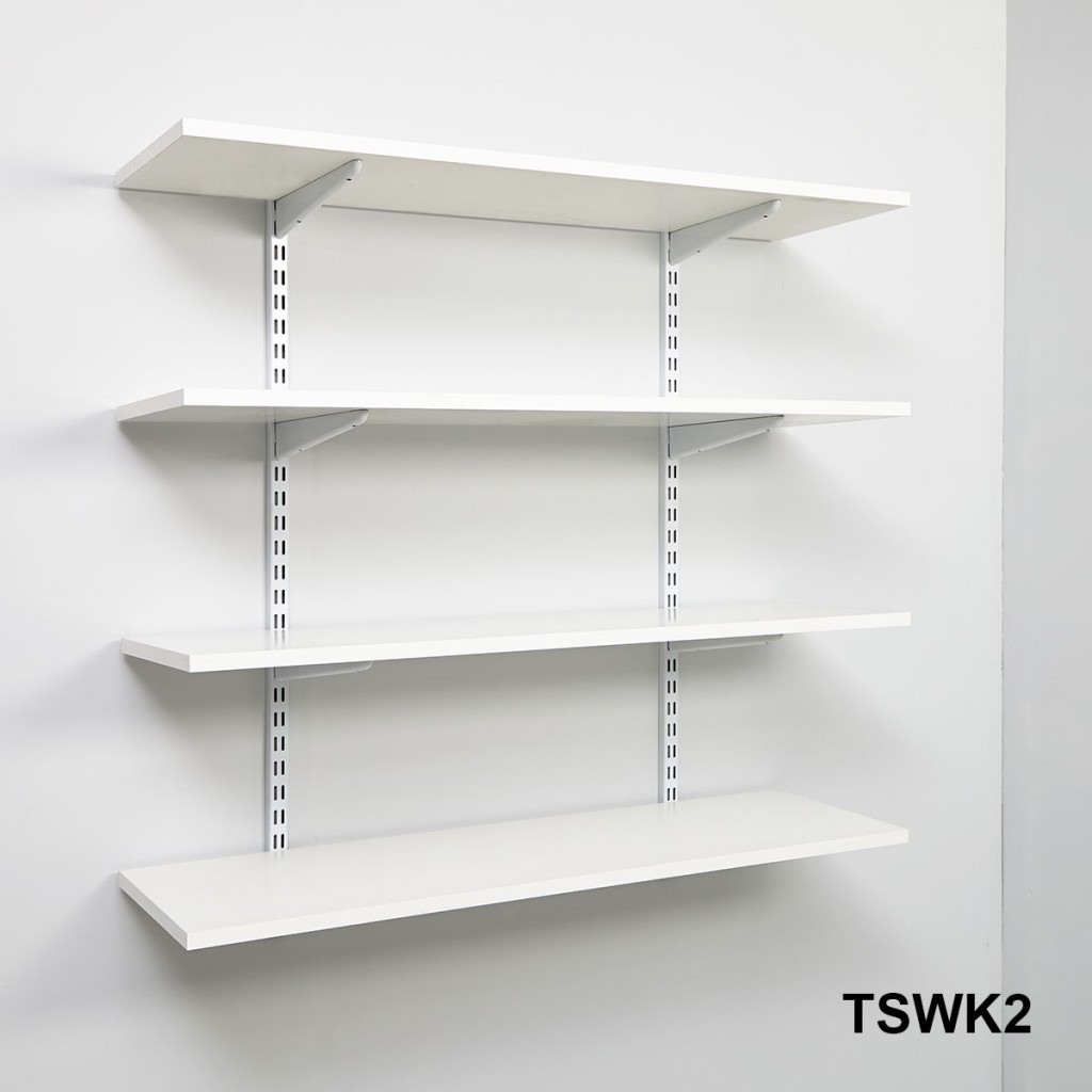 Industrial Wall Mounted Shelving