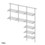 Wall Mount Wire Shelving