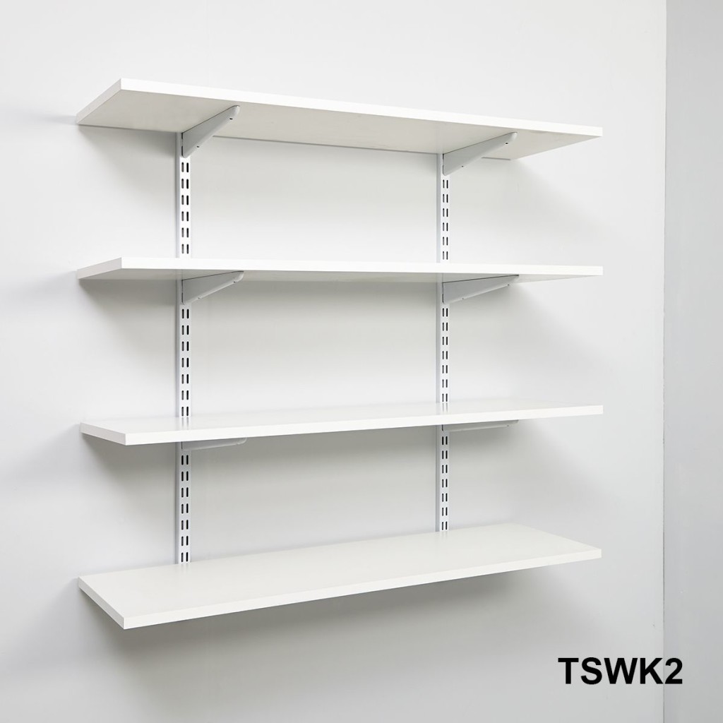 Wall Mounted Garage Shelves