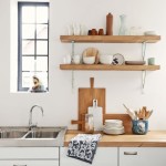 Wall Mounted Kitchen Shelves